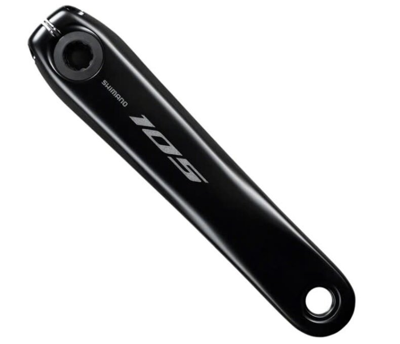Shimano 105 FC-R7100 Crankset - 170mm, 12-Speed, 50/34T, 110 Asymetric BCD, HollowTech II Spindle Interface, Black