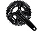 Shimano 105 FC-R7100 Crankset - 170mm, 12-Speed, 50/34T, 110 Asymetric BCD, HollowTech II Spindle Interface, Black