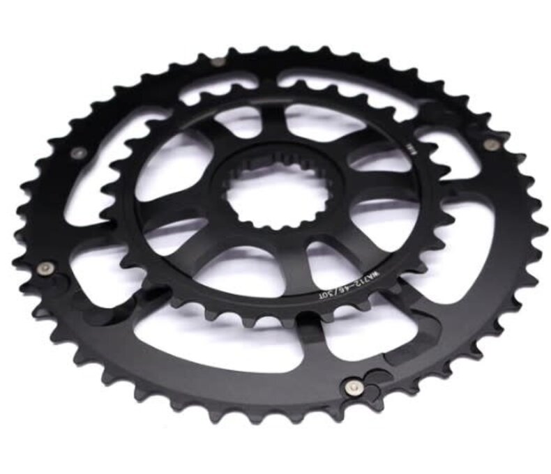 Cannondale SpideRing Chainring - Gravel/Road, 8 Arm, 46/30T