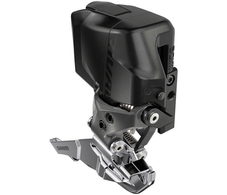 SRAM Rival eTap AXS Wide Front Derailleur - 2x12-Speed, Braze-on, Black, D1