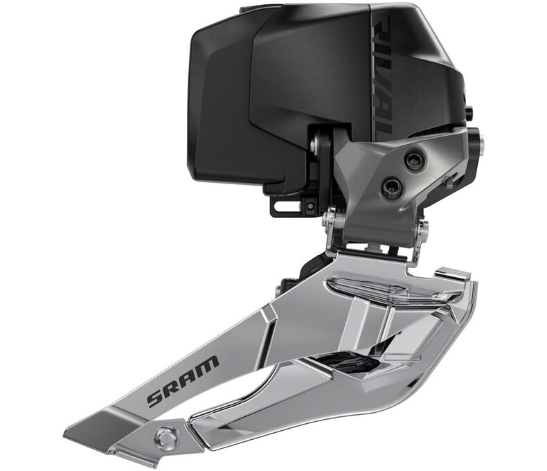 SRAM Rival eTap AXS Wide Front Derailleur - 2x12-Speed, Braze-on, Black, D1
