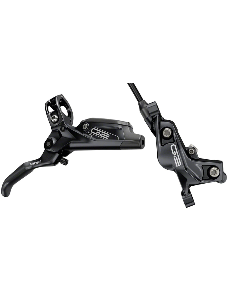 SRAM SRAM G2 RS Disc Brake and Lever - Front, Hydraulic, Post Mount, Diffusion Black Anodized, 950mm Hose, A2 (Rotor/Bracket sold separately)