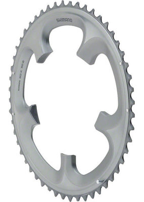 SHIMANO AMERICAN CORP. Shimano Ultegra 6700 B-type Chainring - 53T, 130mm, Glossy Gray