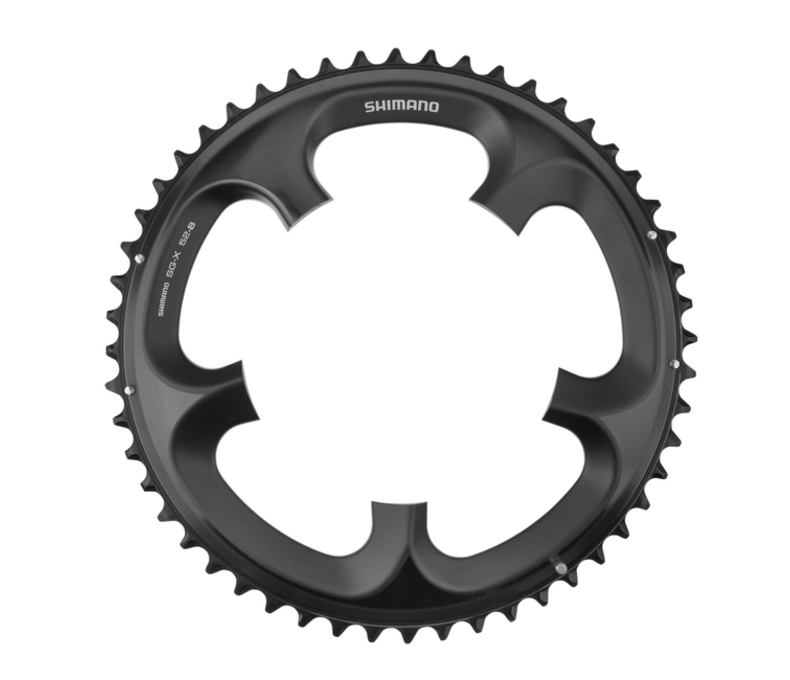 Shimano FC-6700 Ultegra Double Chainrings 10spd - 130mm x 52t (6700-G) Gray