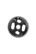 SRAM SRAM Force Wide 2x12-Speed Outer Chainring - 43T, 94 BCD, 4-Bolt, Polar Grey, For use with 30t Inner