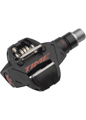 Time ATAC XC 8 Pedals - Dual Sided Clipless, Carbon, 9/16", Black/Red