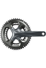 SHIMANO AMERICAN CORP. Shimano Tiagra FC-4700 Crankset - 170mm, 10-Speed, 52/36t, 110 Asymmetric BCD, Hollowtech II Spindle Interface, Gray