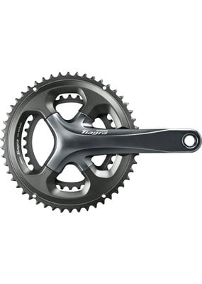 SHIMANO AMERICAN CORP. Shimano Tiagra FC-4700 Crankset - 170mm, 10-Speed, 52/36t, 110 Asymmetric BCD, Hollowtech II Spindle Interface, Gray