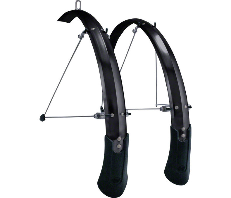 Planet Bike Cascadia ALX 700c x 50 Fender Set - Black (700c x 30-40)
