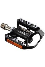 SHIMANO AMERICAN CORP. Shimano Deore PD-T8000 XT Pedals - SPD w/ Reflector, Cleat(SM-SH56)