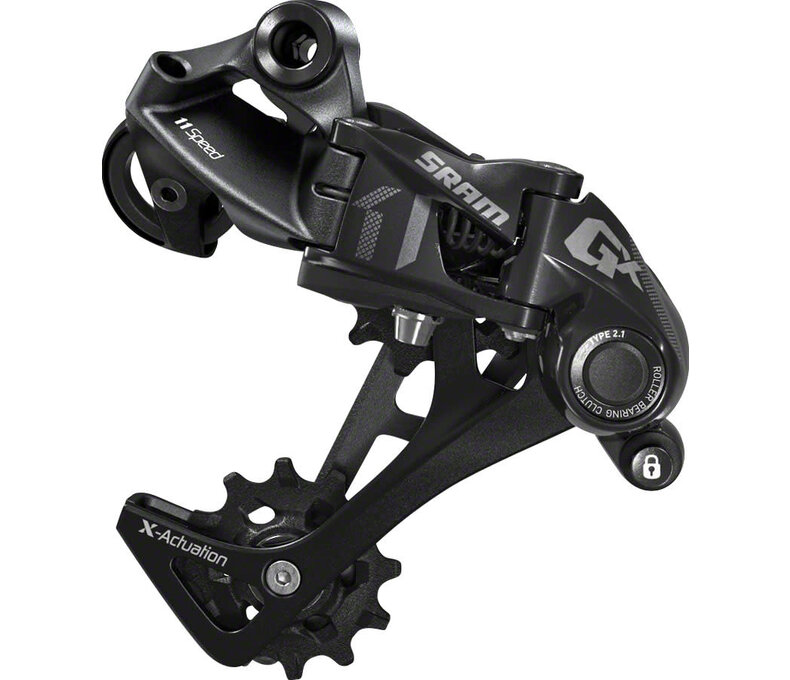 SRAM GX Rear Derailleur - 11 Speed, Long Cage, Black, 1x, With Clutch