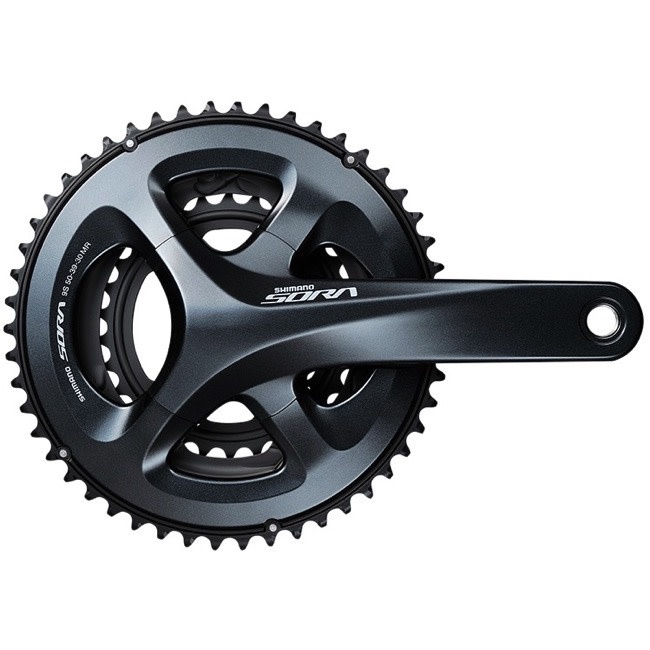 Shimano FC-R3030 Sora Triple Crankset - 30/39/50t, 9-Speed, 4