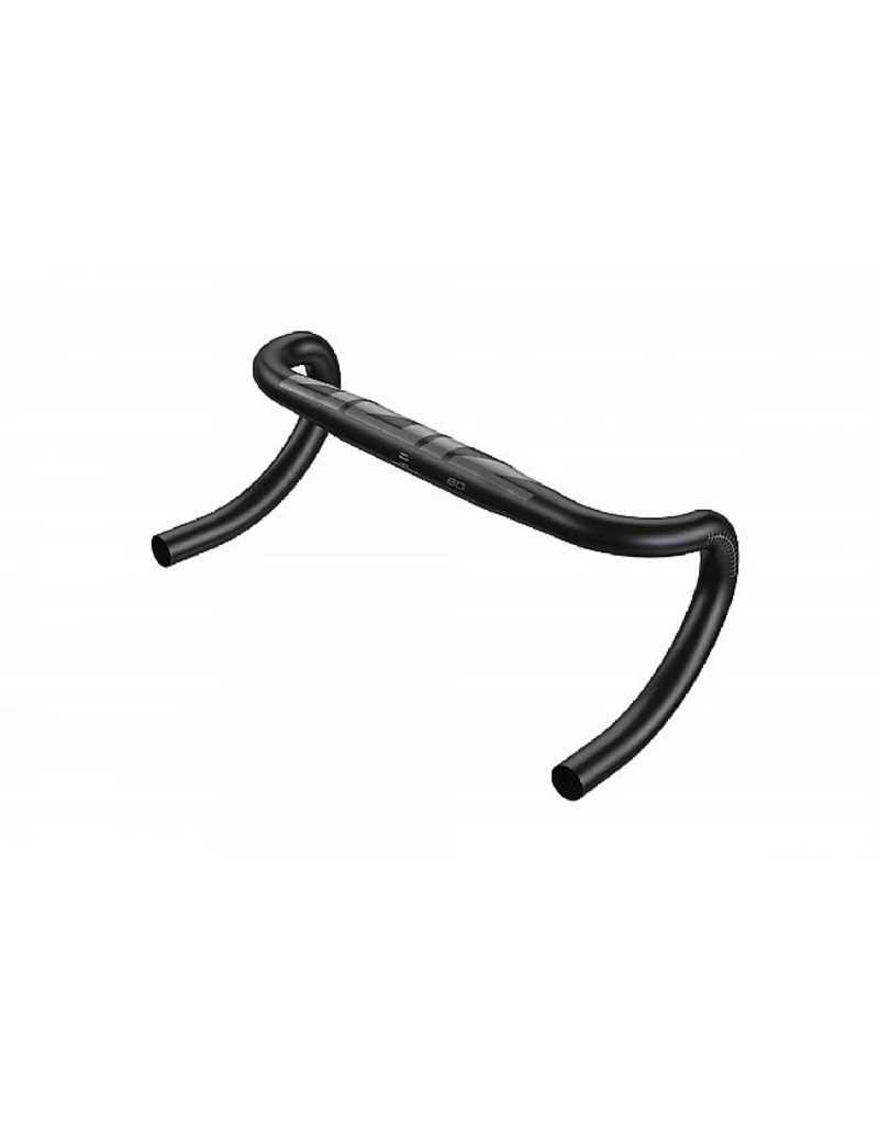 Zipp Service Course SL-80 Handlebar - Drop Service Course, Matte Black w/ Gloss Logos, A2