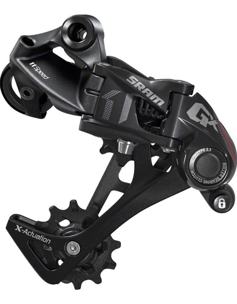 SRAM SRAM GX Rear Derailleur - 11 Speed, Long Cage, Red, 1x, With Clutch