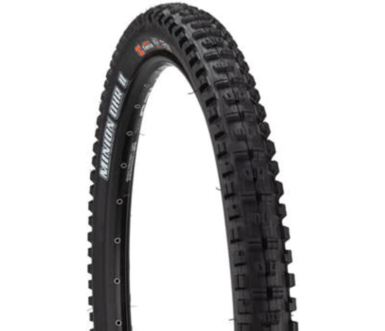 Maxxis Minion DHR II Tire - 27.5 x 2.4, Tubeless, Folding, Black, 3C Maxx Grip, DH, Wide Trail