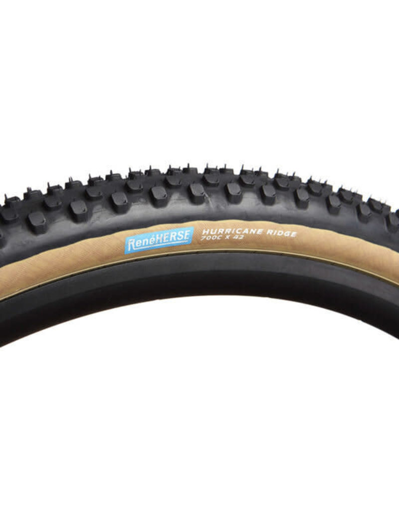 Rene Herse René Herse Cycles Hurricane Ridge TC Tire - 700C x 42, Standard, Tan