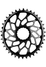 absoluteBLACK absoluteBLACK Easton Oval Narrow-Wide Direct Mount CX 40T Chainring - CINCH, 3mm Offset, Black