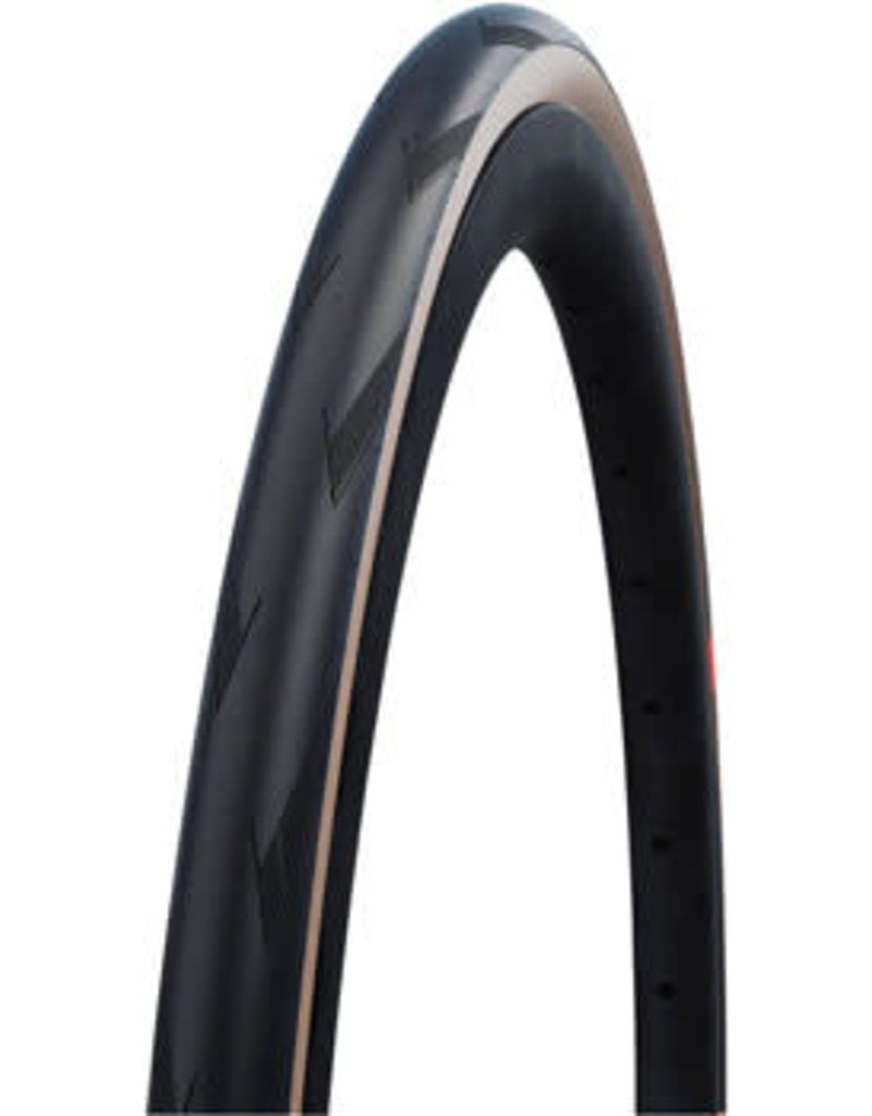 Schwalbe Pro One Tire - 700 x 25, Tubeless, Folding, Black/Transparent, Evolution, Super Race, Addix Race, V-Guard