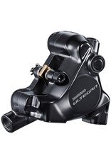 SHIMANO AMERICAN CORP. Shimano Ultera BR-8170 Hydraulic Disc Brake Caliper - Rear, Flat Mount, Finned Resin Brake Pads