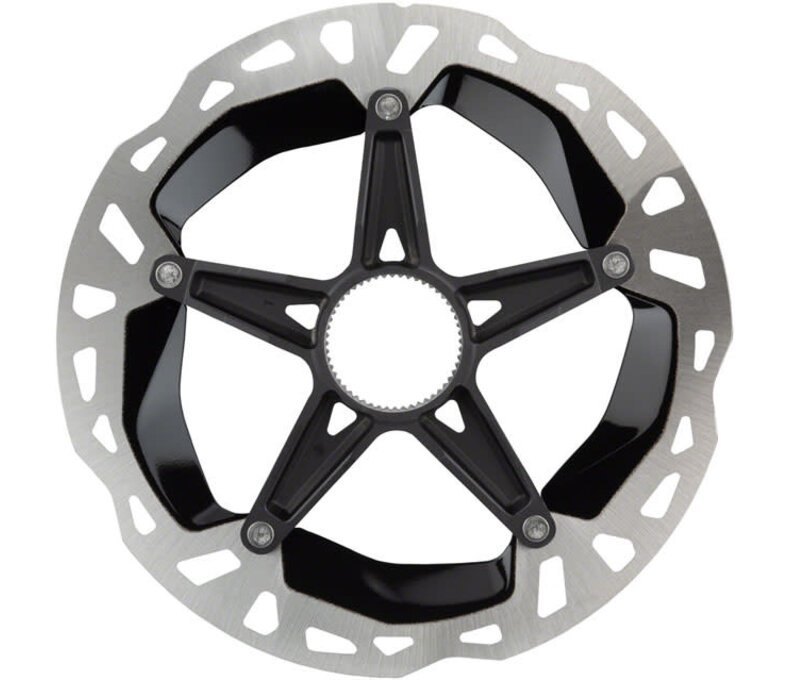Shimano XTR RT-MT900-L Disc Brake Rotor - 203mm, Center Lock, Silver/Black