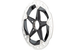 Shimano XTR RT-MT900-L Disc Brake Rotor - 203mm, Center Lock, Silver/Black