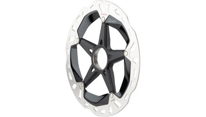 Shimano XTR RT-MT900-L Disc Brake Rotor - 203mm, Center Lock, Silver/Black