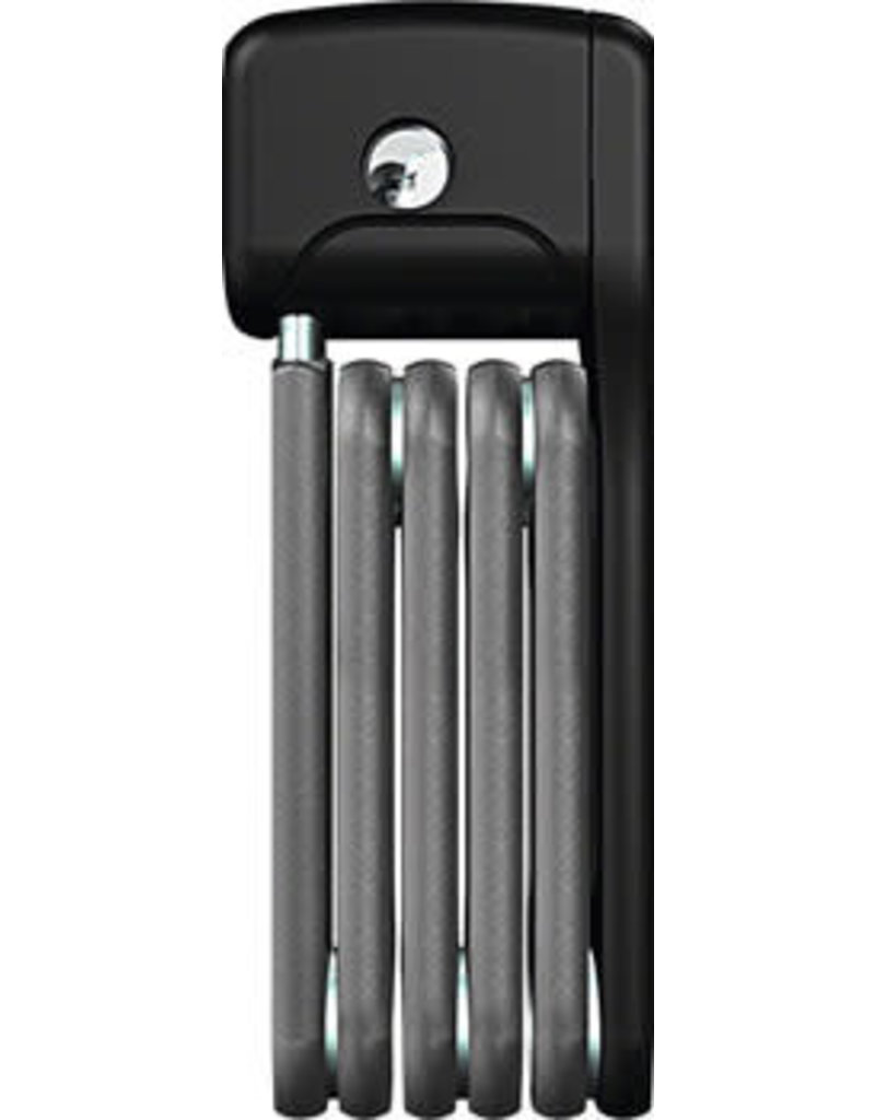 Abus BORDO Lite Mini 6055K/60 Folding Lock - Keyed, 2', 5mm, SH Bracket, Black