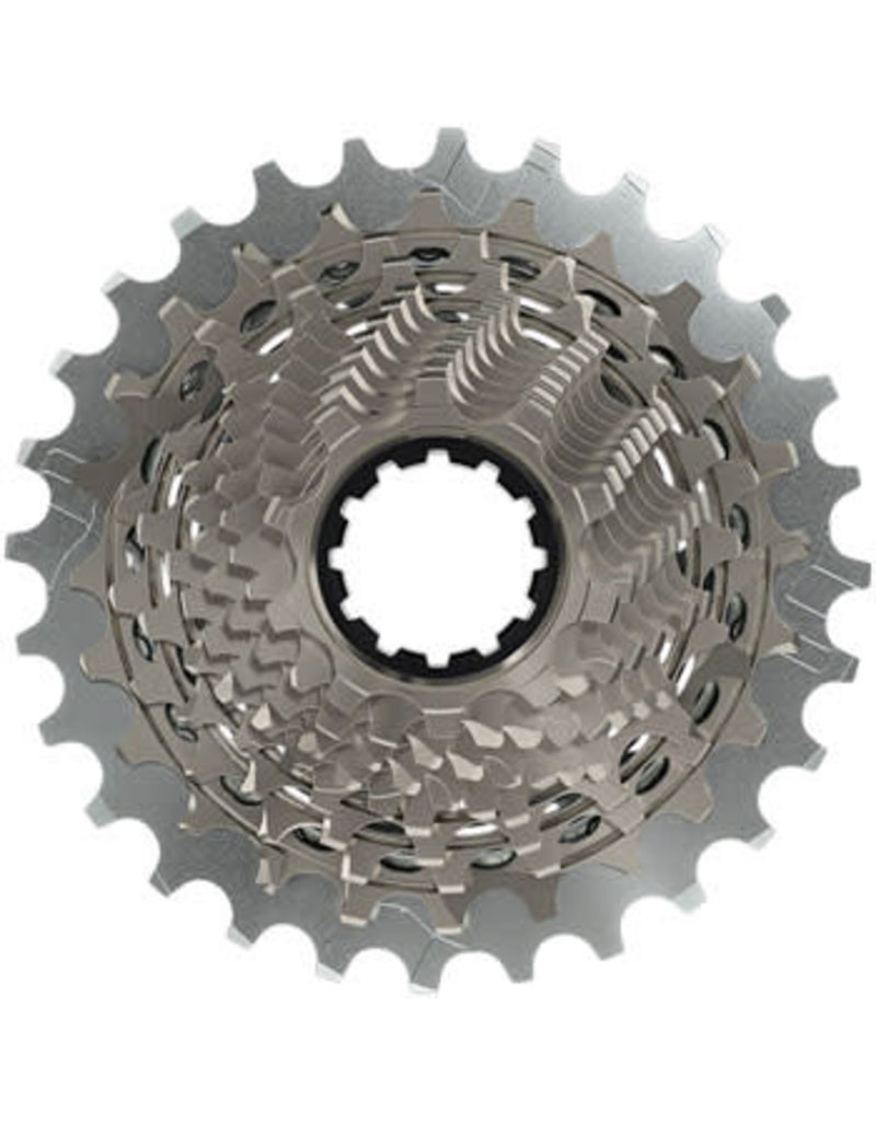 SRAM SRAM RED AXS XG-1290 Cassette - 12 Speed, 10-33t, Silver, For XDR Driver Body, D1