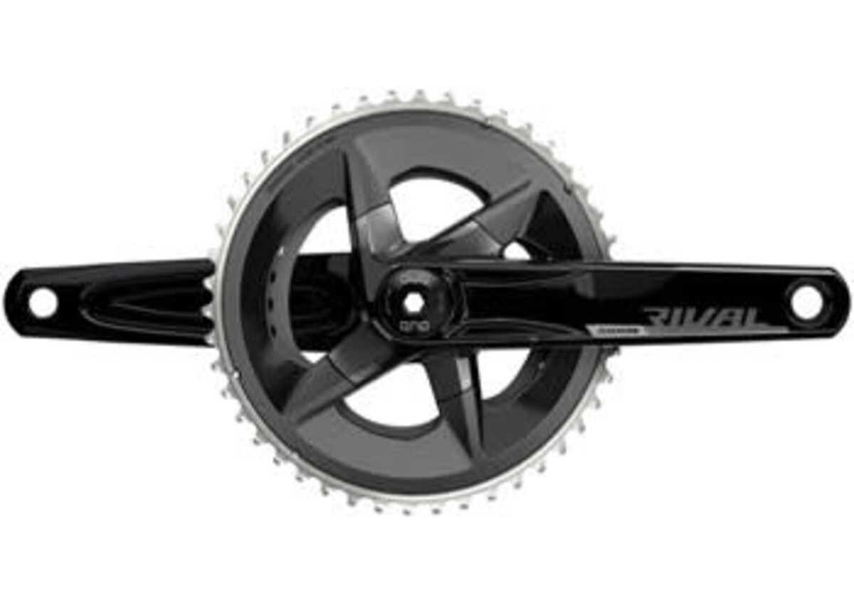SRAM Rival AXS Crankset - 170mm, 12-Speed, 46/33t, 107 BCD