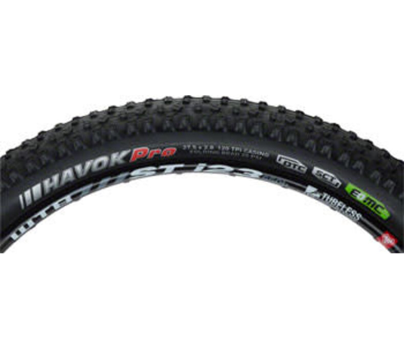 Havok Pro Tire: 27.5 x 2.8" DTC/SCT with EMC Construction and Folding Bead, Black