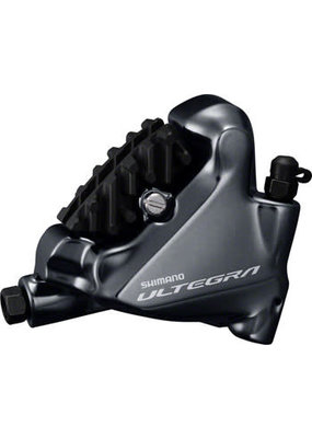 SHIMANO AMERICAN CORP. Shimano Ultegra BR-R8070 Rear Flat-Mount Disc Brake Caliper with Resin Pads with Fins