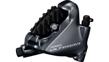 Shimano Ultegra BR-R8070 Rear Flat-Mount Disc Brake Caliper with Resin Pads with Fins