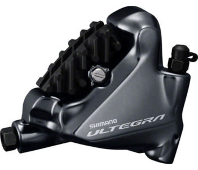 Shimano Ultegra BR-R8070 Rear Flat-Mount Disc Brake Caliper with Resin Pads with Fins