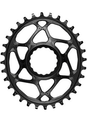 Absolute Black absoluteBLACK Oval Narrow-Wide Direct Mount Chainring - 32t, CINCH Direct Mount, 6mm Offset, Black