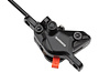 Shimano Deore BL-M4100/BR-MT410 Disc Brake and Lever - Rear, Hydraulic, Resin Pads, Gray