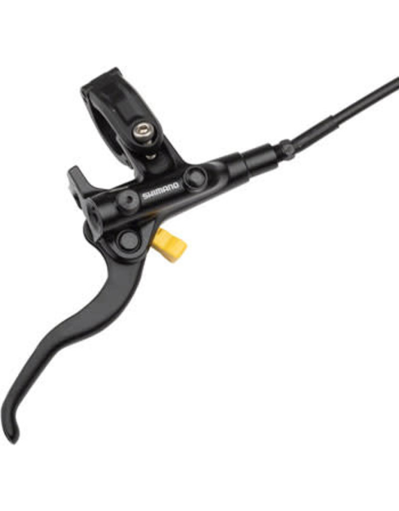 SHIMANO AMERICAN CORP. Shimano Deore BL-M4100/BR-MT410 Disc Brake and Lever - Rear, Hydraulic, Resin Pads, Gray