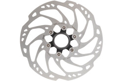 Shimano SLX SM-RT70-L Disc Brake Rotor - 203mm, Center Lock, Silver
