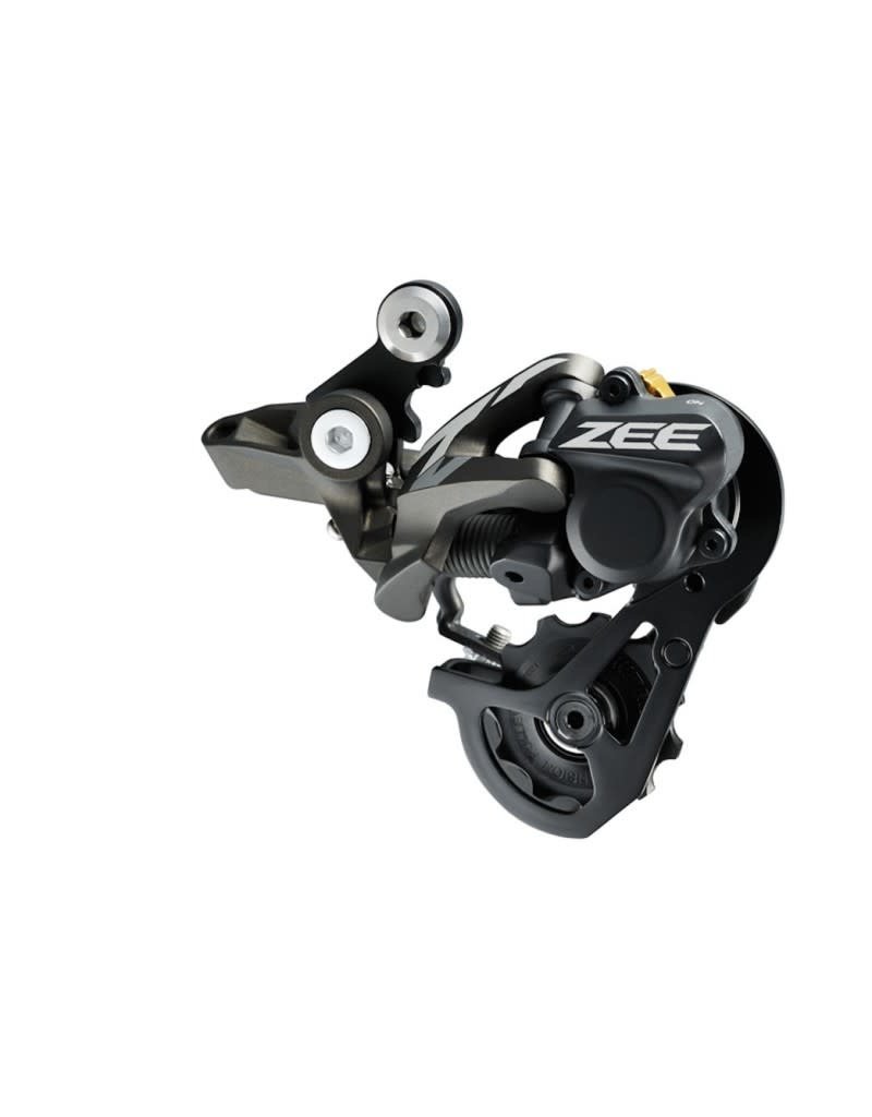 SHIMANO AMERICAN CORP. Shimano Zee RD-M640 Rear Derailleur - 10-Speed, Short Cage, SSW/Free-Ride, SS, Shadow Plus, Black