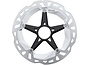 Shimano Deore XT RT-MT800-L Disc Brake Rotor with External Lockring - 203mm, Center Lock, Silver/Black