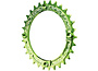 RaceFace Narrow Wide Chainring: 104mm BCD, 30t, Green
