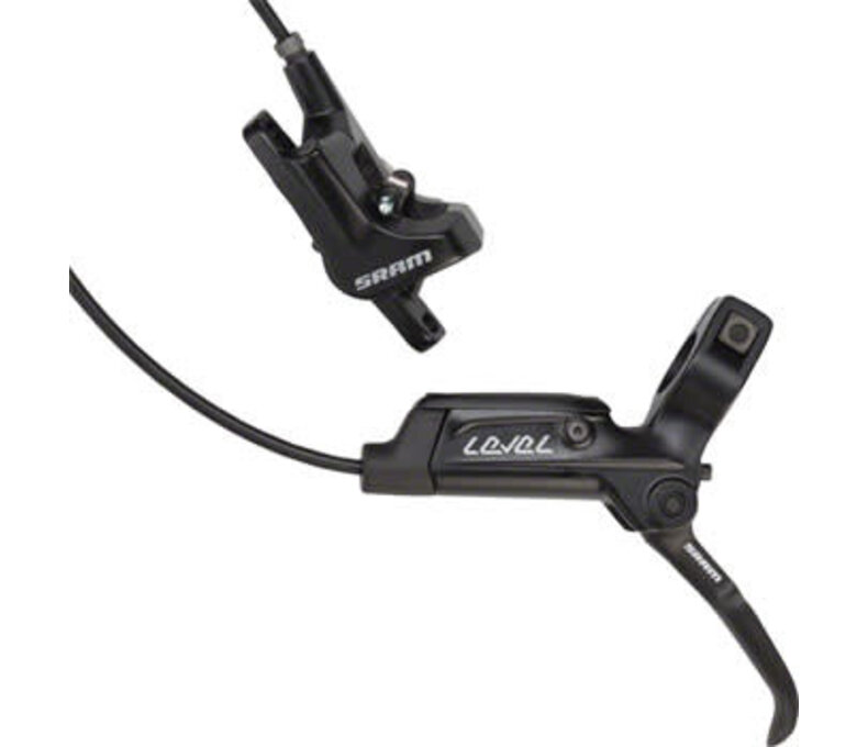 SRAM Level Disc Brake and Lever - Front, Hydraulic, 950mm Hose, Post Mount, Black, A1