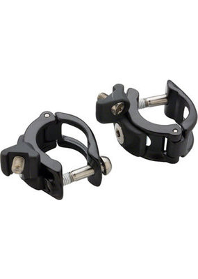 SRAM MatchMaker X Cockpit Clamp - Pair, Black with Ti Bolts