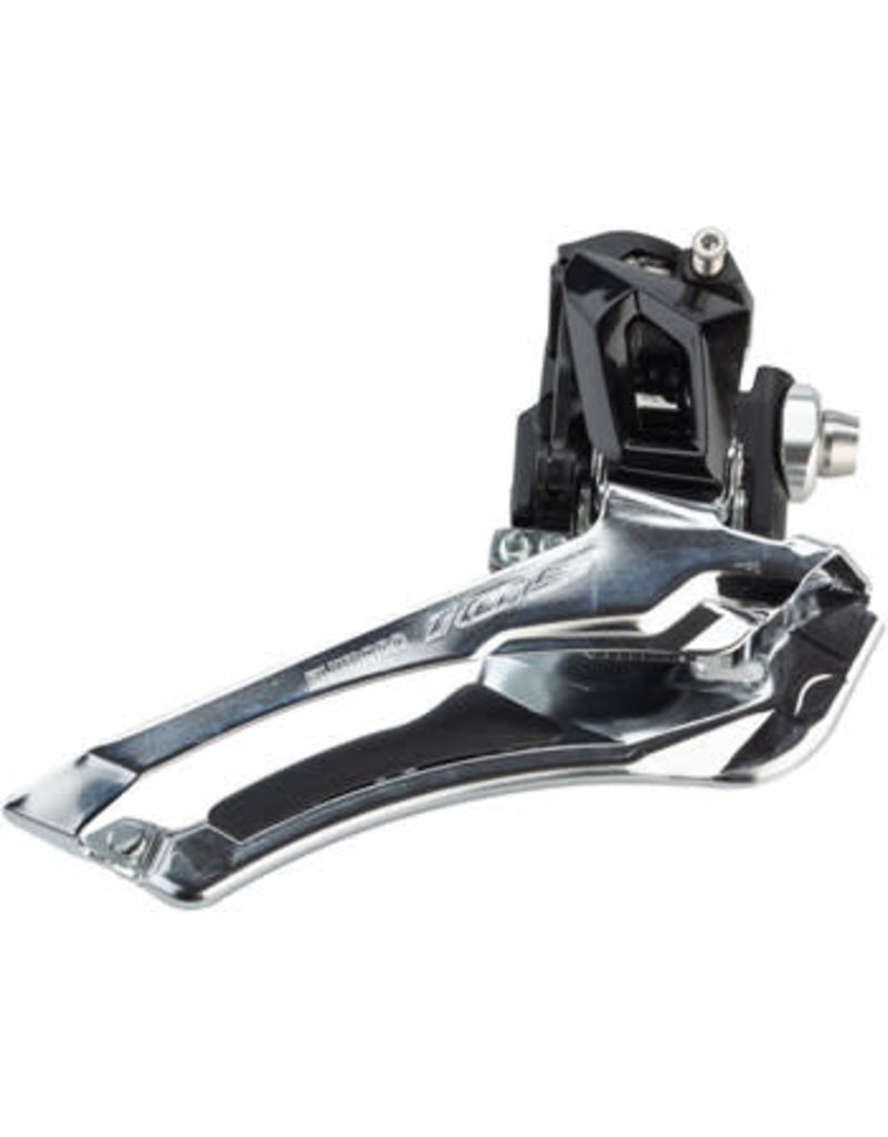 SHIMANO AMERICAN CORP. Shimano 105 FD-R7000-L 11-Speed Braze-On Down-Swing Front Derailleur, Black