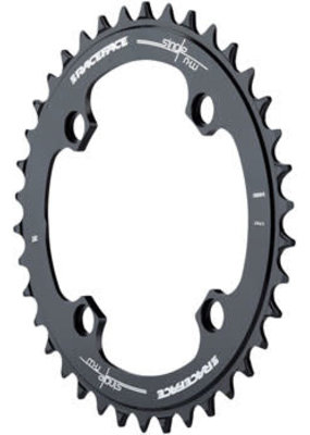 RaceFace Narrow Wide Chainring: 104mm BCD, 36t, Black