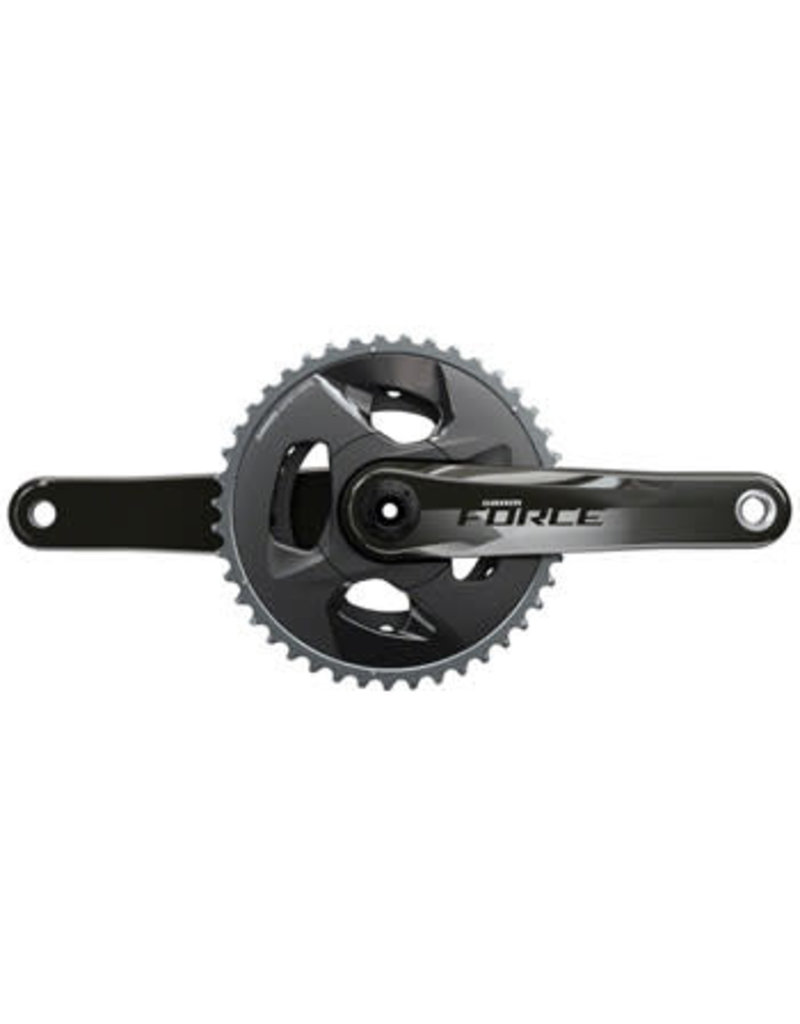 SRAM SRAM Force AXS Crankset - 170mm 12-Speed 46/33t 107 BCD DUB Spindle  Interface Gloss Carbon D1