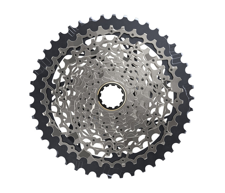 SRAM XPLR XG-1271 Cassette - 12-Speed, 10-44t, Silver, For XDR Driver Body, D1