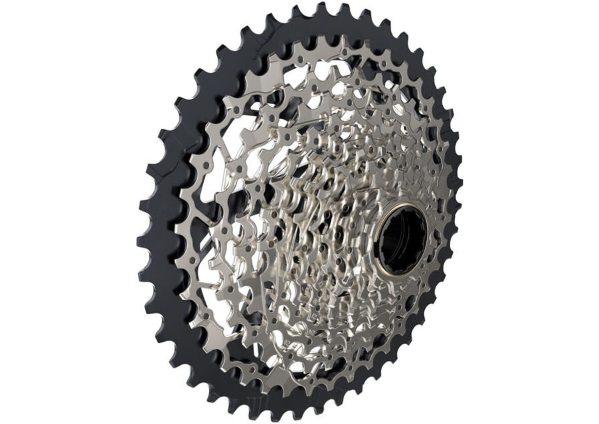 SRAM XPLR XG-1271 Cassette - 12-Speed, 10-44t, Silver, For