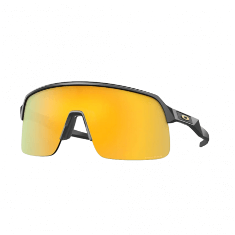 Oakley Sutro Lite Sunglasses - Matte Carbon Black w/ Prizm 24K Yellow