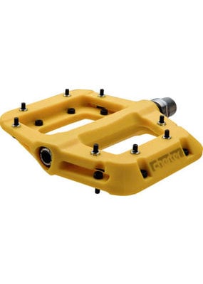 RaceFace Chester Pedals - Platform, Composite, 9/16", Yellow