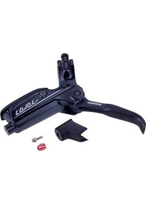 SRAM SRAM Level T Replacement Hydraulic Brake Lever Assembly with Barb and Olive(No Hose), Dark Gray